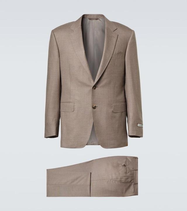 CANALI Cashmere Suit In Beige Product Image