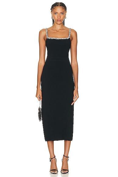 Womens Marci Beaded Knit Midi Dress Product Image