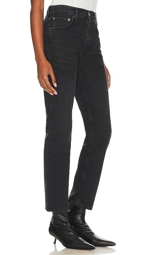 AGOLDE Parker Long Pant in Black Product Image