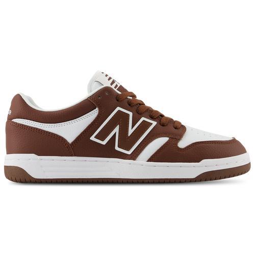 New Balance Womens New Balance 480 - Womens Running Shoes Brown/White Product Image