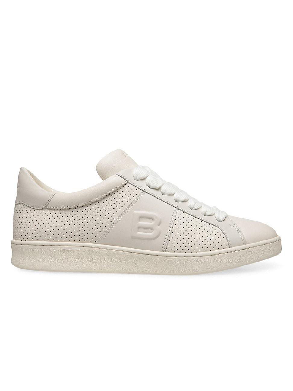 Mens Bally x Adrien Brody Trevys Perforated Leather Sneakers Product Image