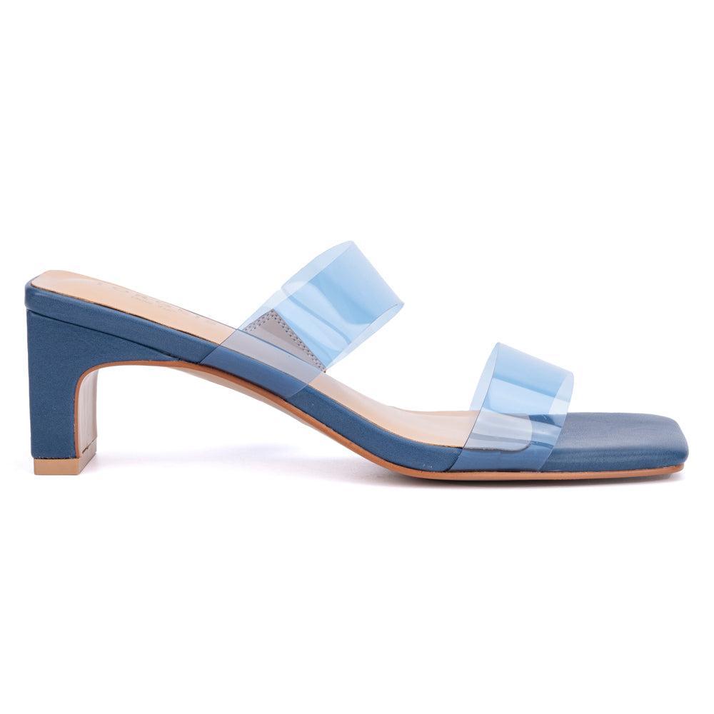 Torgeis Women's Cordyline Heels, Blue, 10M Product Image