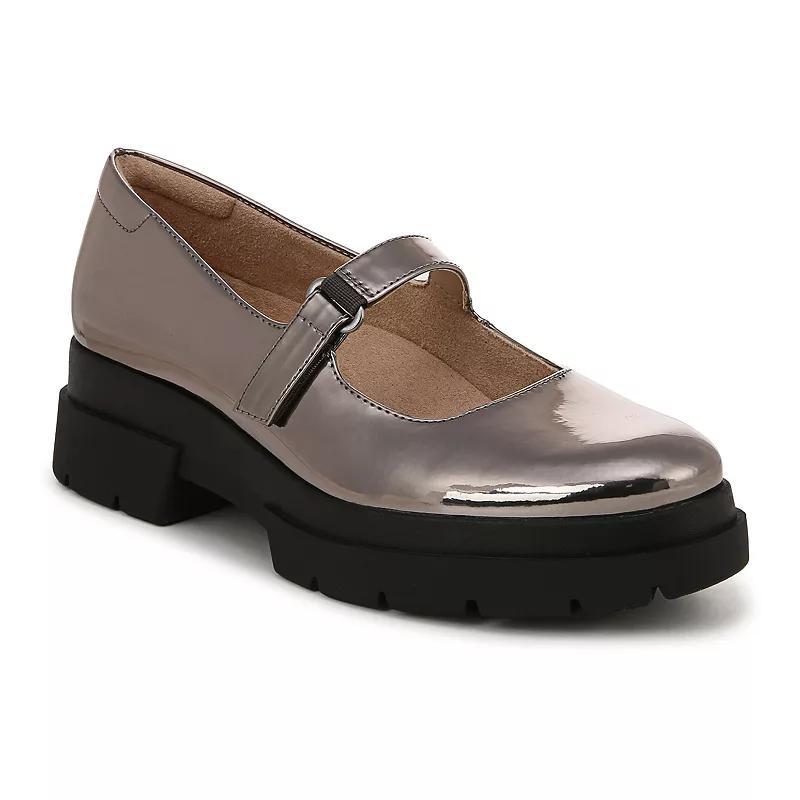 SOUL Naturalizer Olivet Womens Platform Mary Janes Silver Product Image