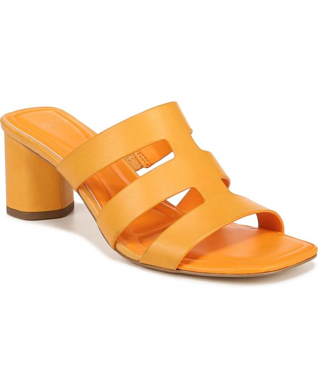 Sarto by Franco Sarto Flexa Carly Leather Slide Sandals Product Image