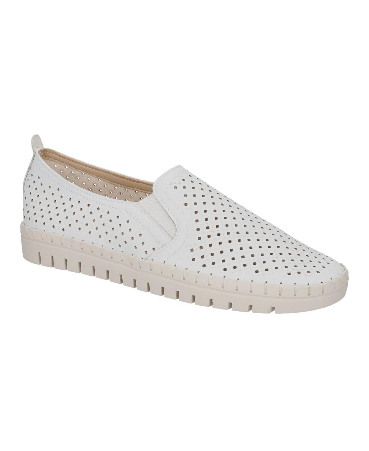 Easy Street Fresh Womens Slip-On Sneakers White Product Image