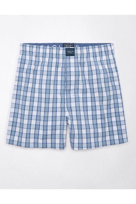 AEO Plaid Stretch Boxer Short Men's Product Image