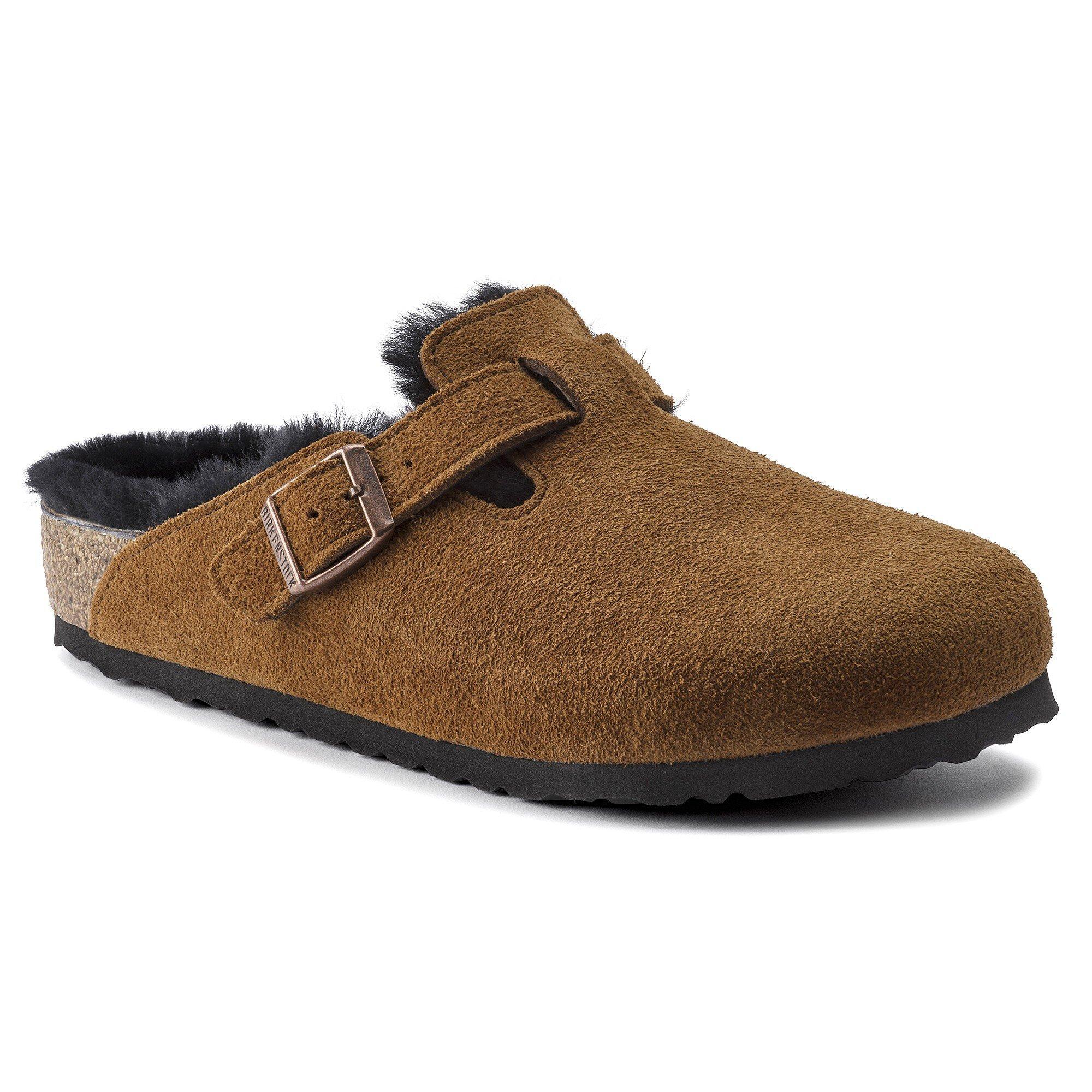 Boston Shearling Suede Leather-Shearling Mink Product Image