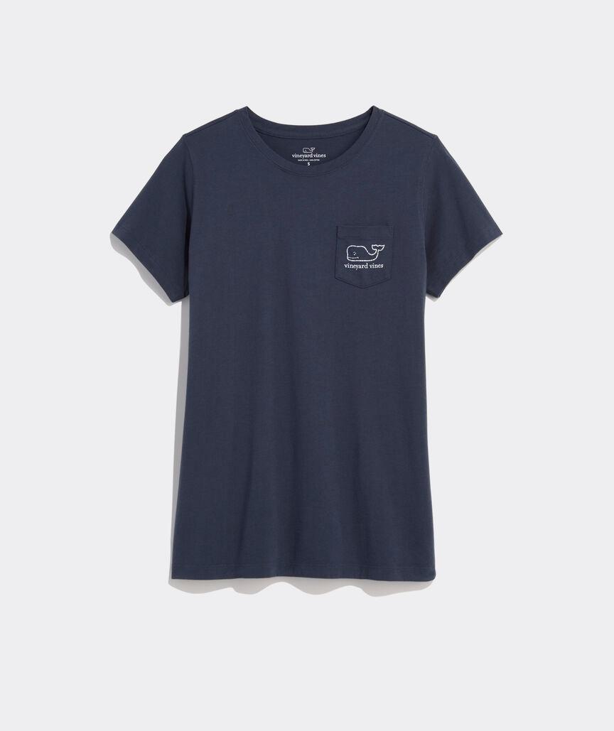 Vintage Whale Short-Sleeve Pocket Tee Product Image