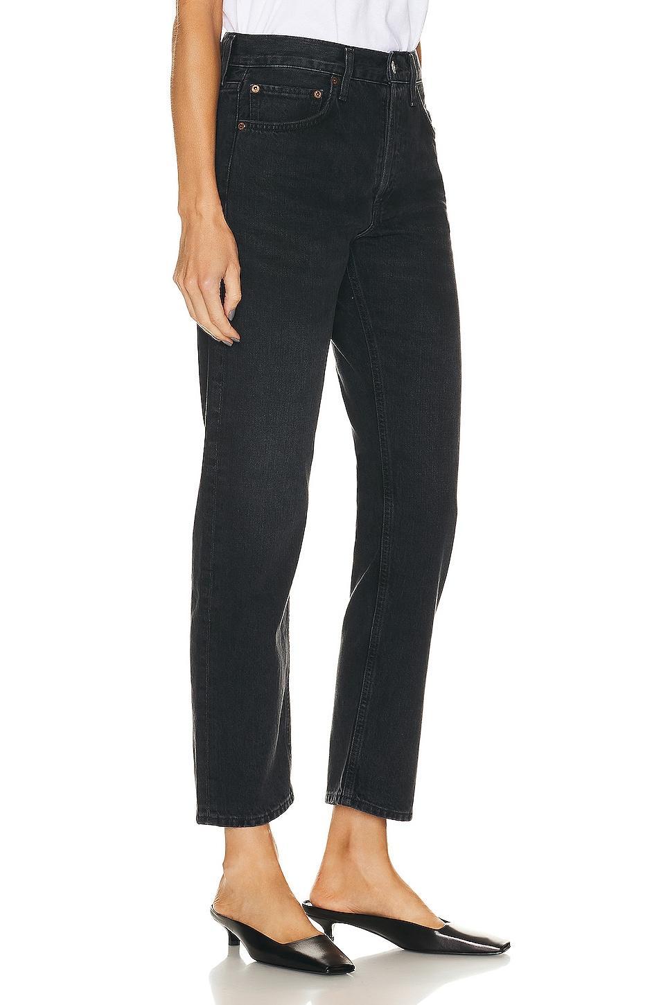 AGOLDE Parker Long Pant in Black Product Image