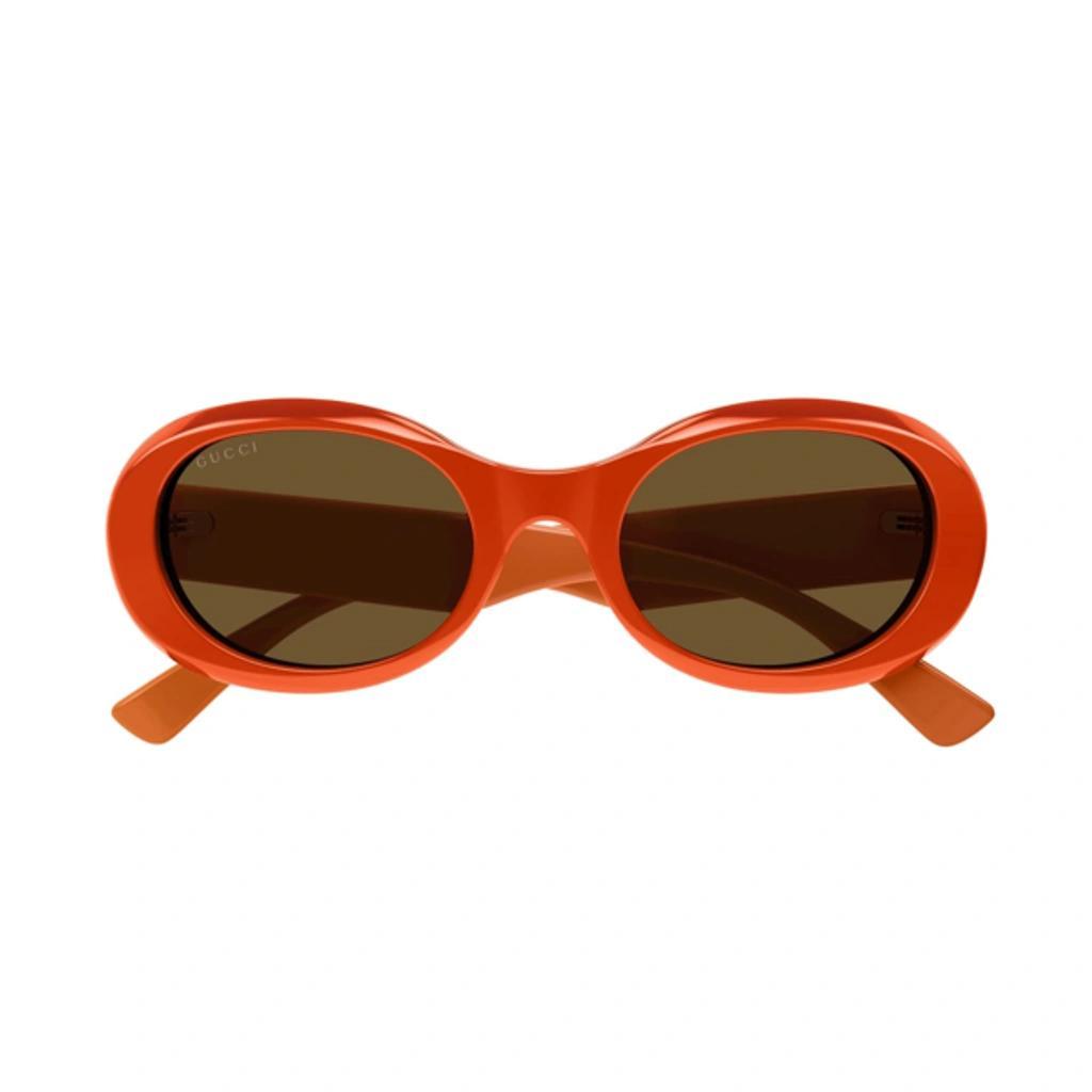 Sunglasses In Arancione/marrone Product Image