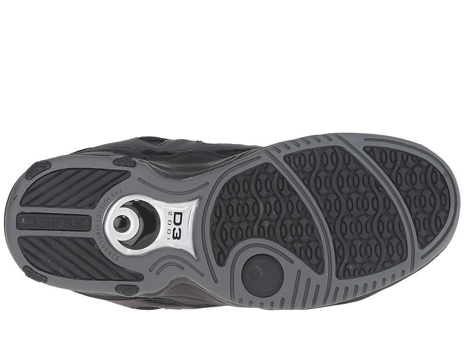 Osiris D3 2001 Black/Black) Men's Skate Shoes Product Image