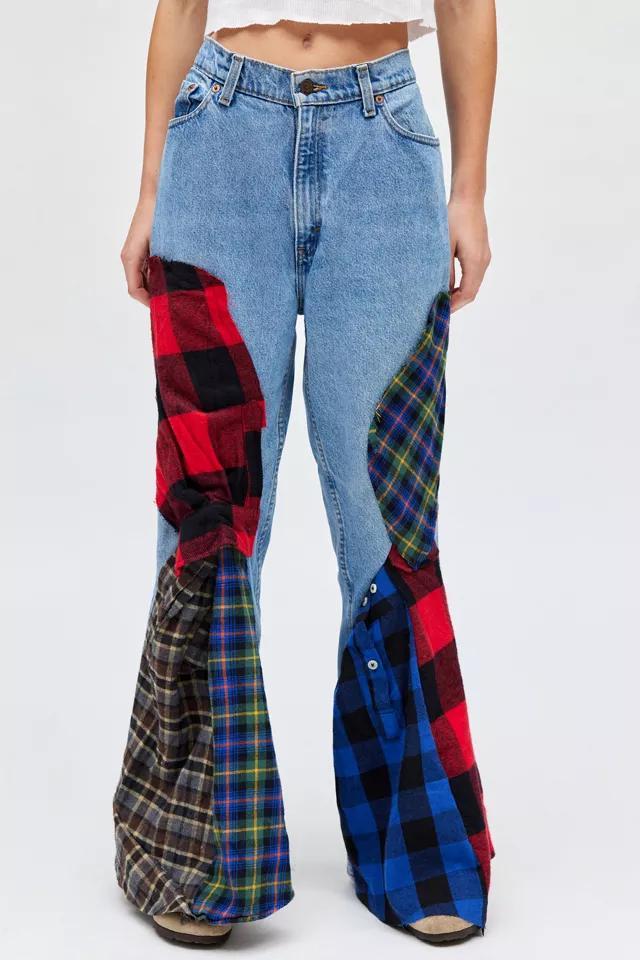 Urban Renewal Remade Drippy Flannel Jean Product Image