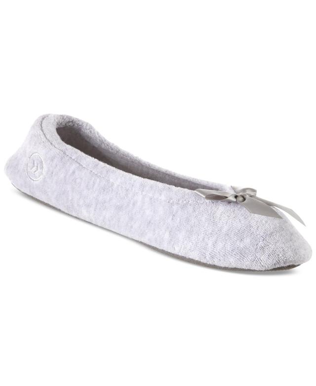 Isotoner Signature Womens Terry Indoor/Outdoor Ballerina Slippers Product Image