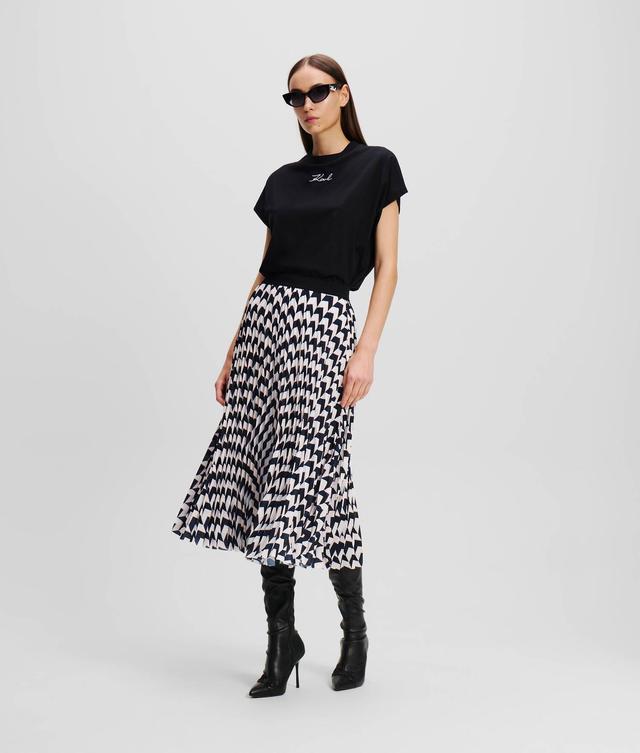 PLEATED MIDI SKIRT Product Image