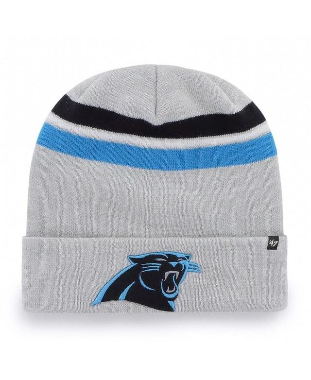 Mens Gray Carolina Panthers Monhegan Cuffed Knit Hat Product Image