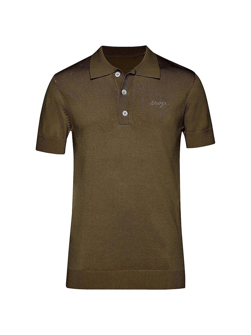 Mens Rafael Embroidered Logo Polo Shirt Product Image