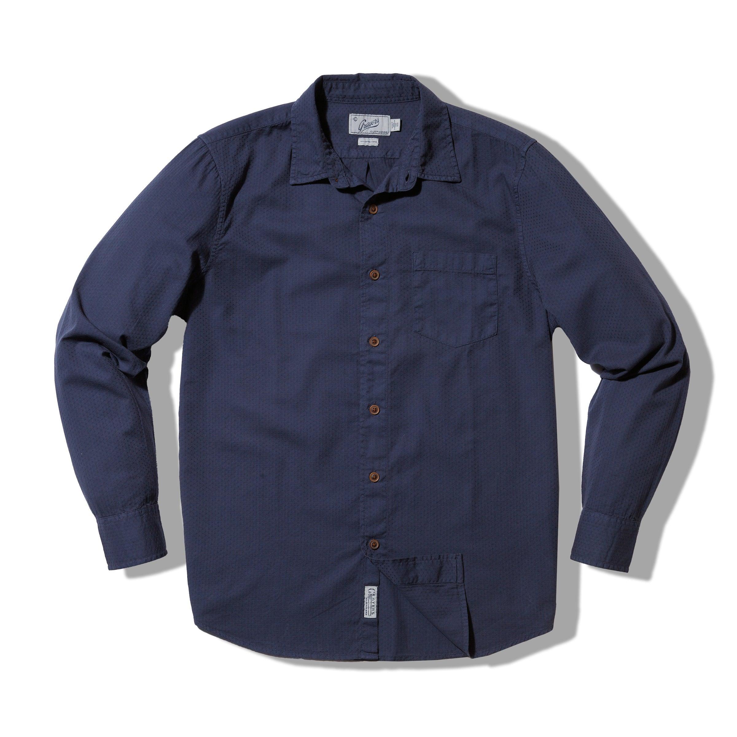 Lorenzo Dobby Weave Shirt - Old Navy Product Image