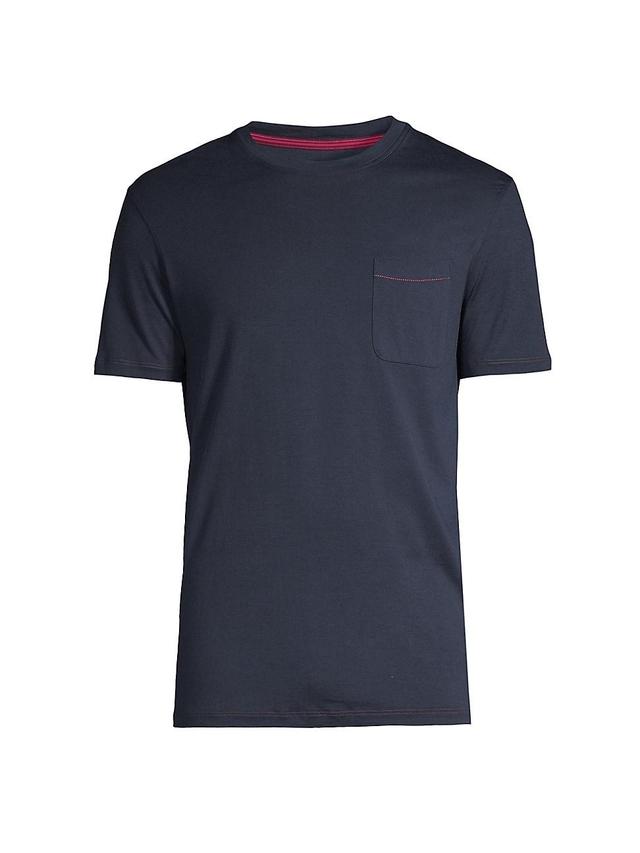 Mens Linen & Cotton Crewneck T-Shirt Product Image