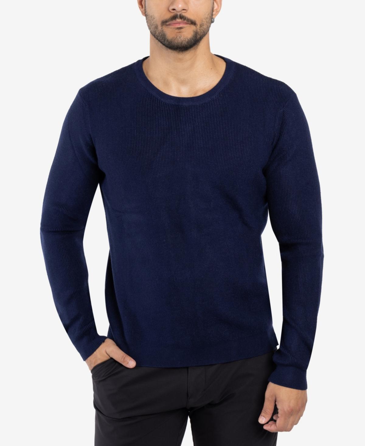 Spring + Mercer Mens Ribbed Crew Neck Sweater Product Image