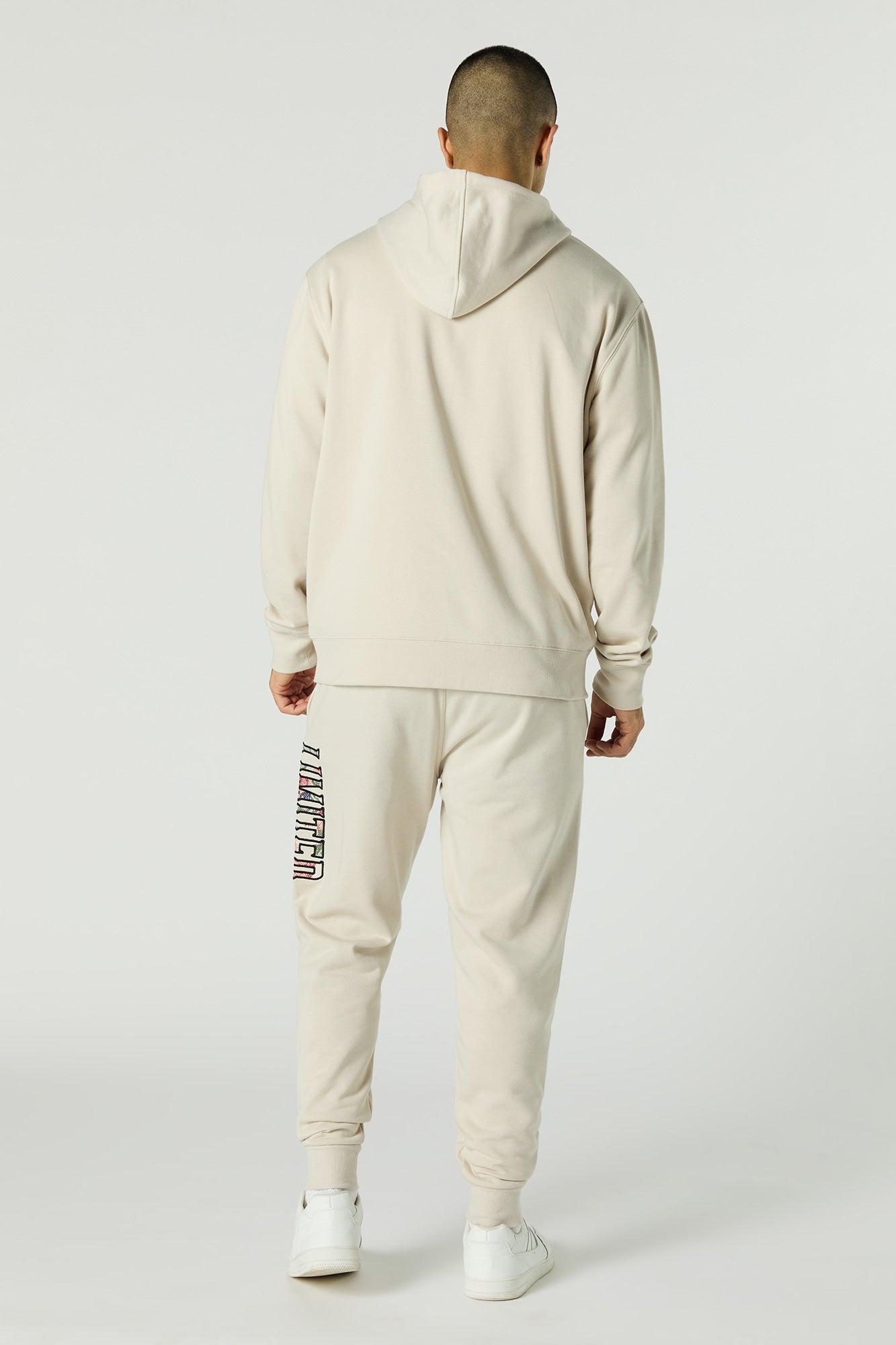 Limited Twill Embroidered Fleece Jogger Male Product Image