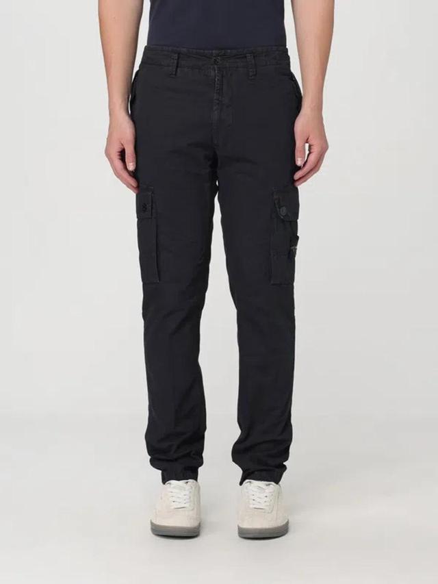 Trousers  Men In Navy Product Image