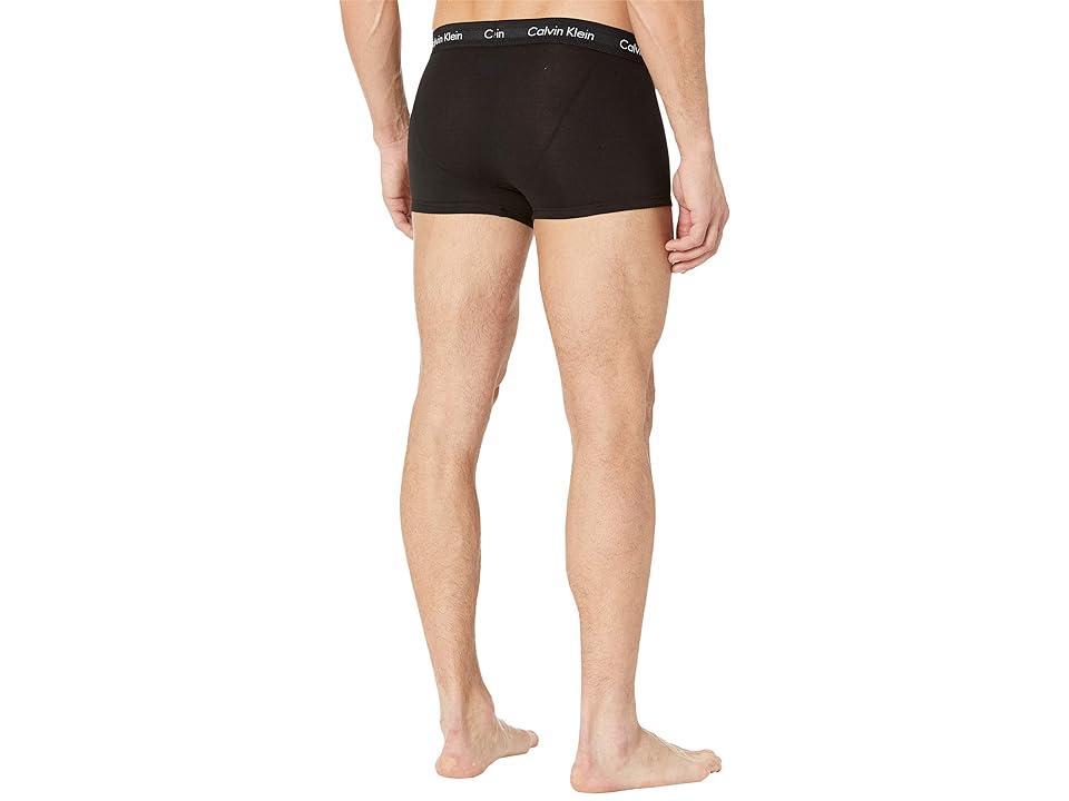 Calvin Klein Underwear Cotton Stretch Low Rise Trunks 3-Pack Men's Underwear Product Image