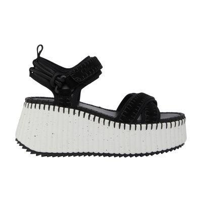 Nama Sandals In Black Product Image