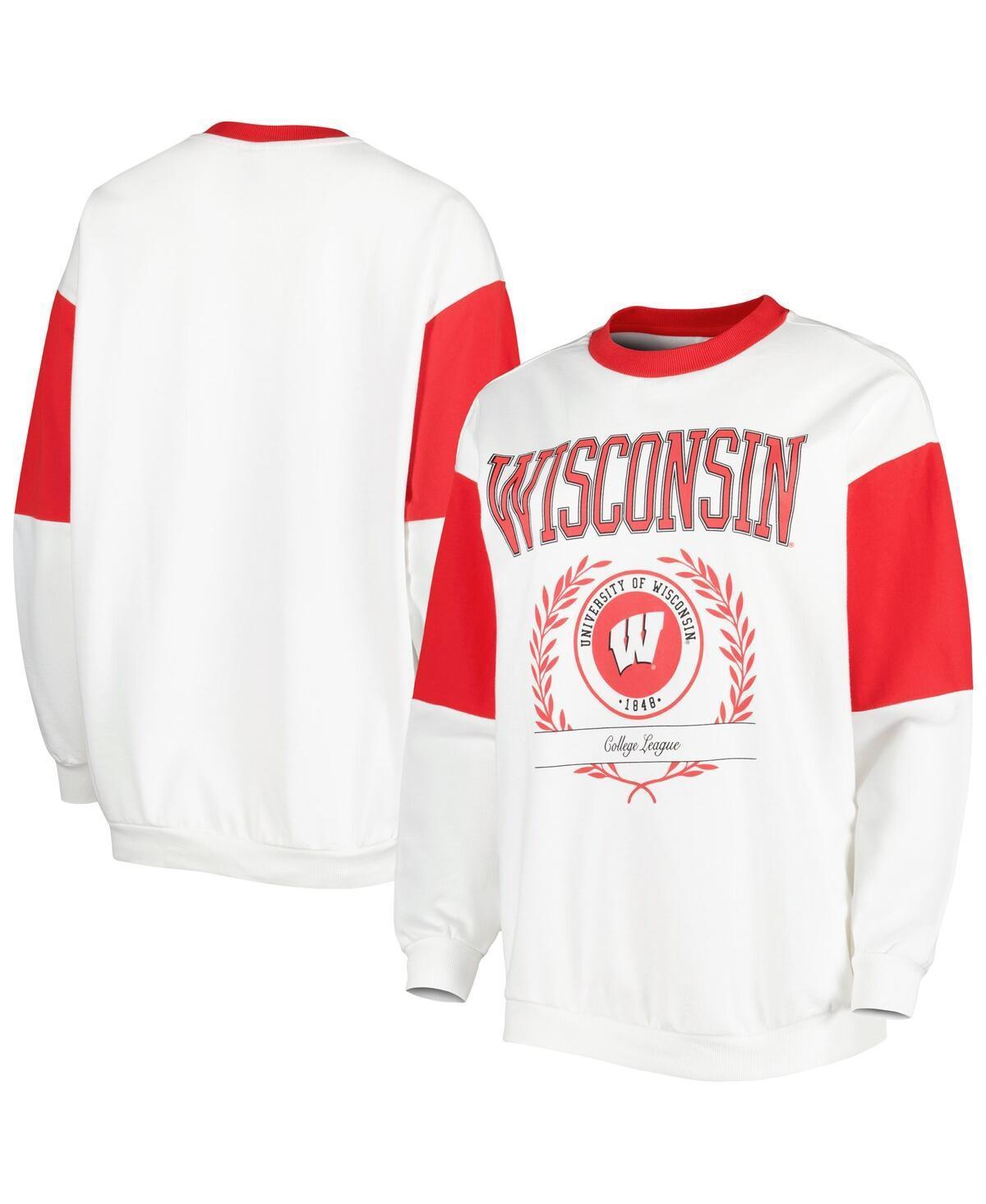 Womens Gameday Couture Wisconsin Badgers Its A Vibe Dolman Pullover Sweatshirt Product Image