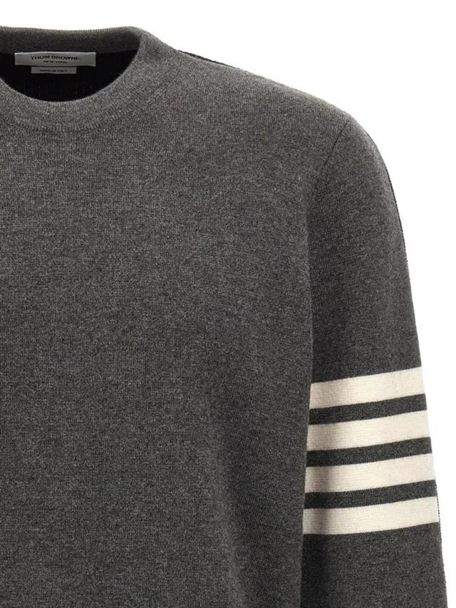 4-bar Sweater In Wool In Multicolor Product Image