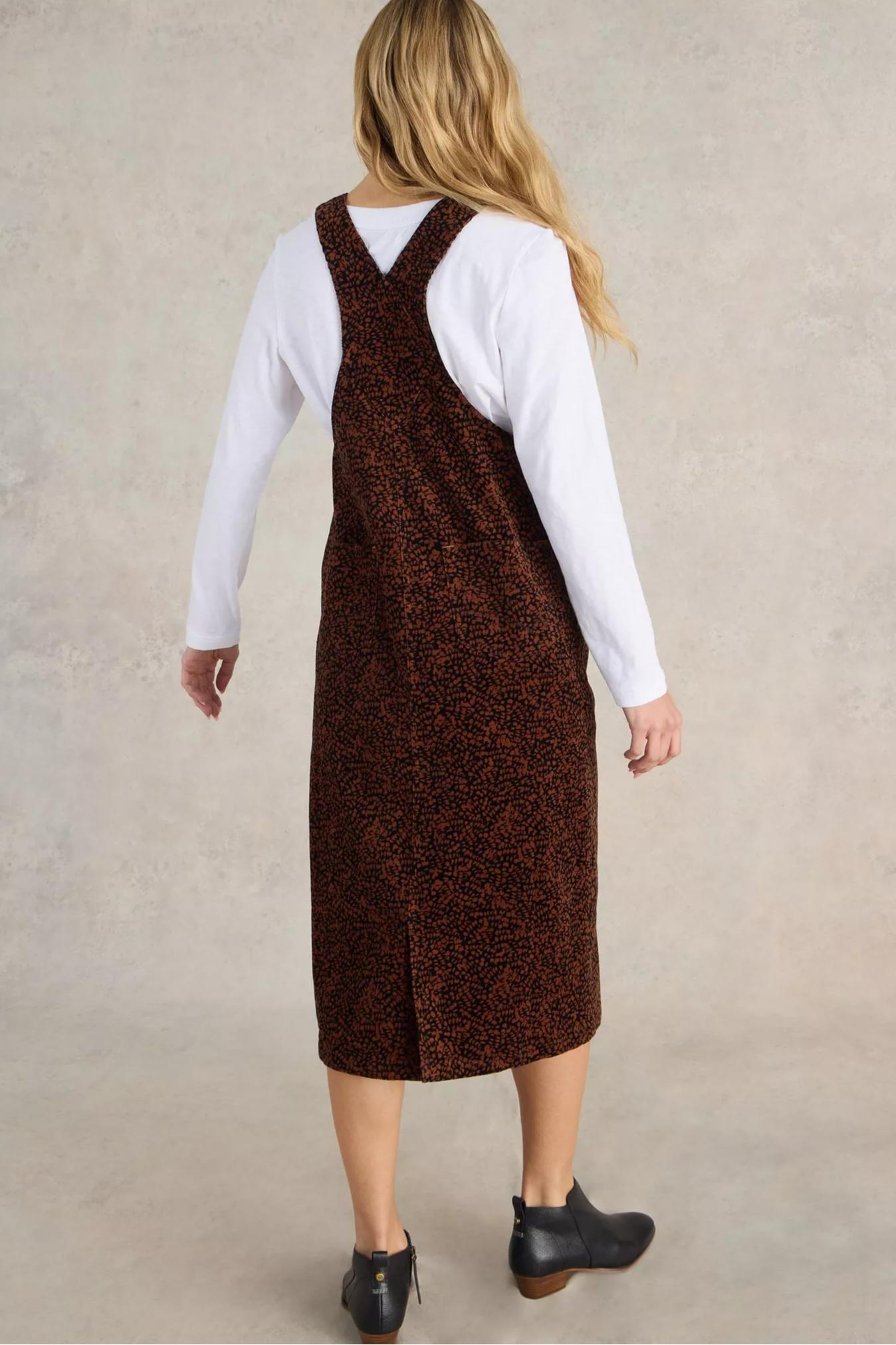 Emmie Organic Cord Midi Pinny Product Image