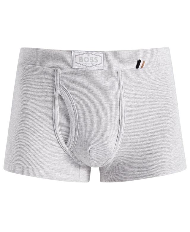 Boss by Hugo Boss Mens Ribbed-Knit Trunks Product Image