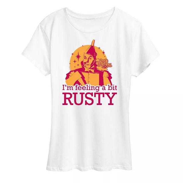 Womens The Wizard Of Oz A Bit Rusty Graphic Tee Product Image