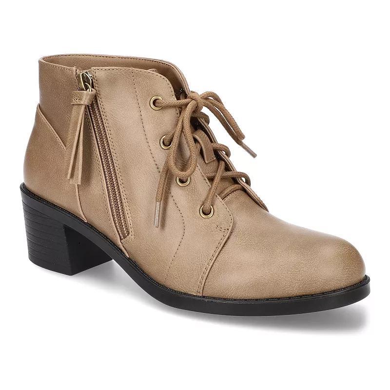 Becker by Easy Street Womens Block Heel Ankle Boots Product Image