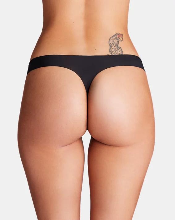 Women's UA Pure Stretch 3-Pack No Show Thong Product Image