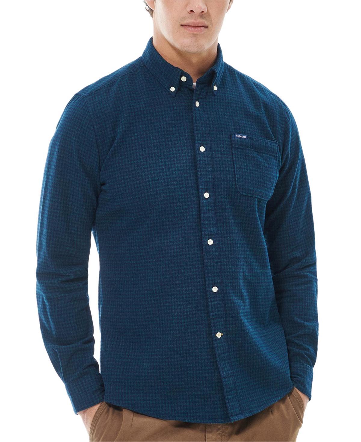 Barbour Geston Gingham Tailored Button-Down Shirt Product Image