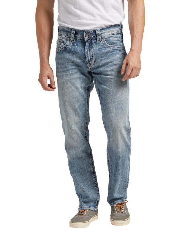 Silver Jeans Co. Eddie Relaxed Fit Straight Leg Jeans Product Image