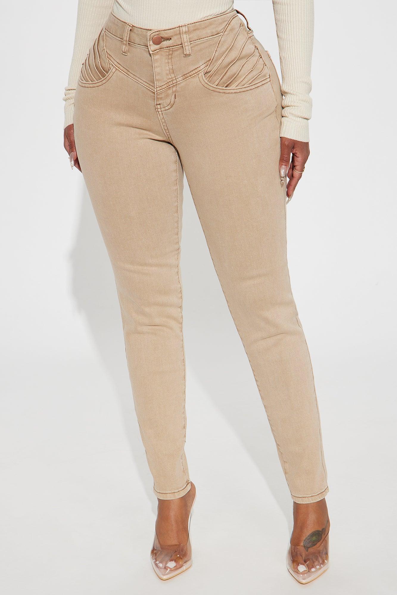 Want What I Can't Have Skinny Pant - Khaki Product Image