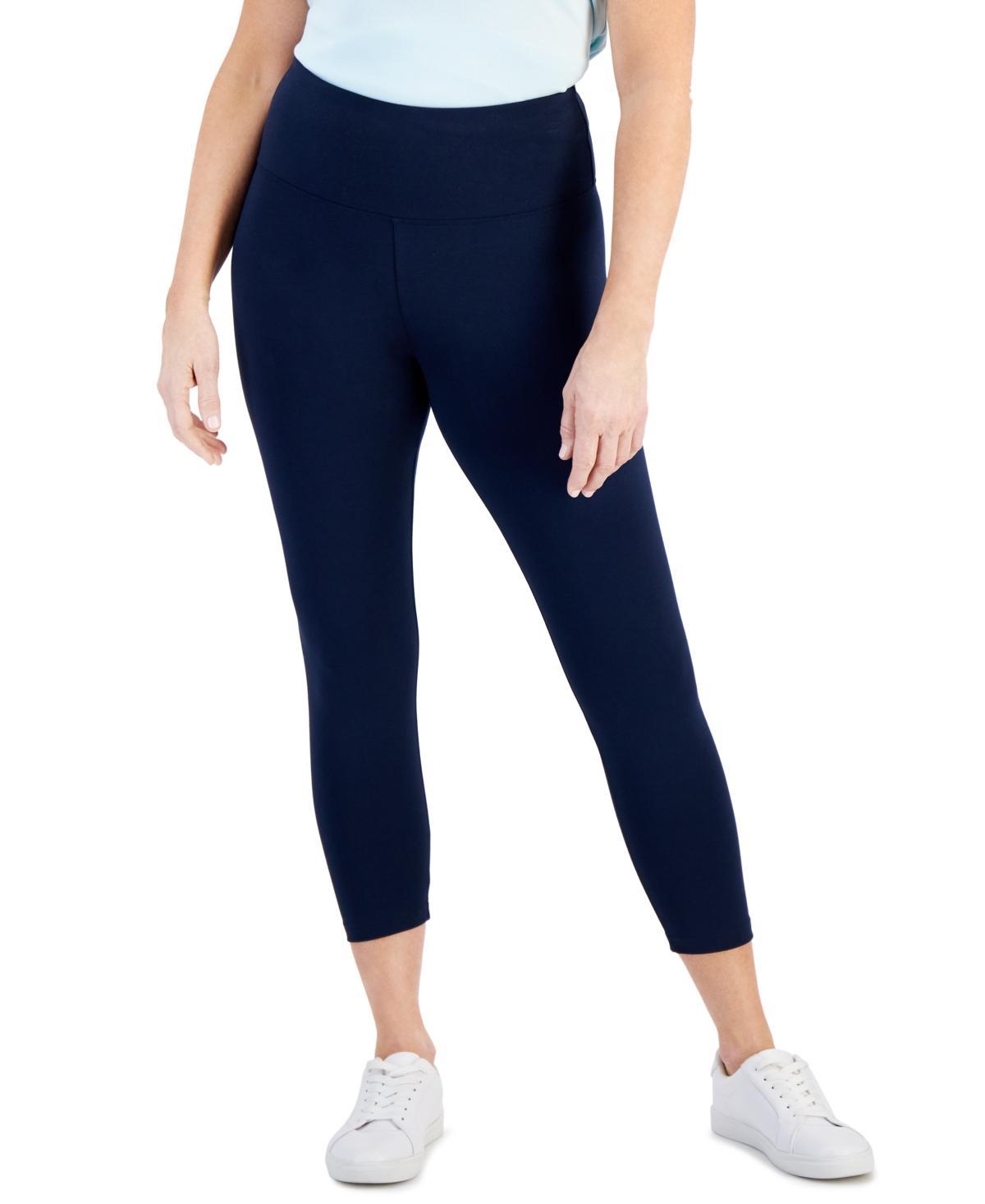 Style & Co Womens High Rise Cropped Pull-On Leggings, Created for Macys Product Image