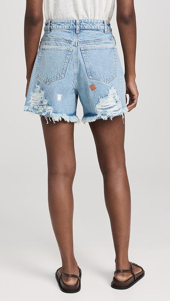 Sea Marion Mended Denim Shorts | Shopbop Product Image