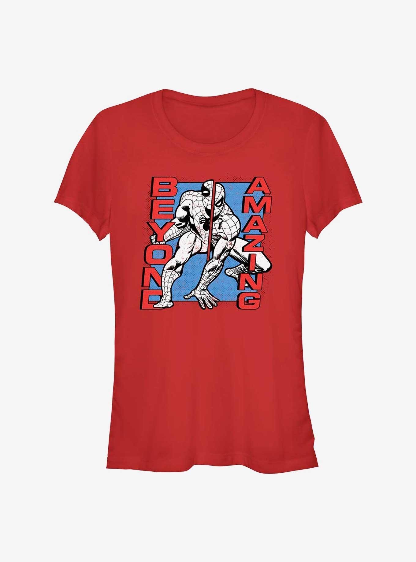 Marvel Spider-Man 60th Anniversary Beyond Amazing Girls T-Shirt Product Image