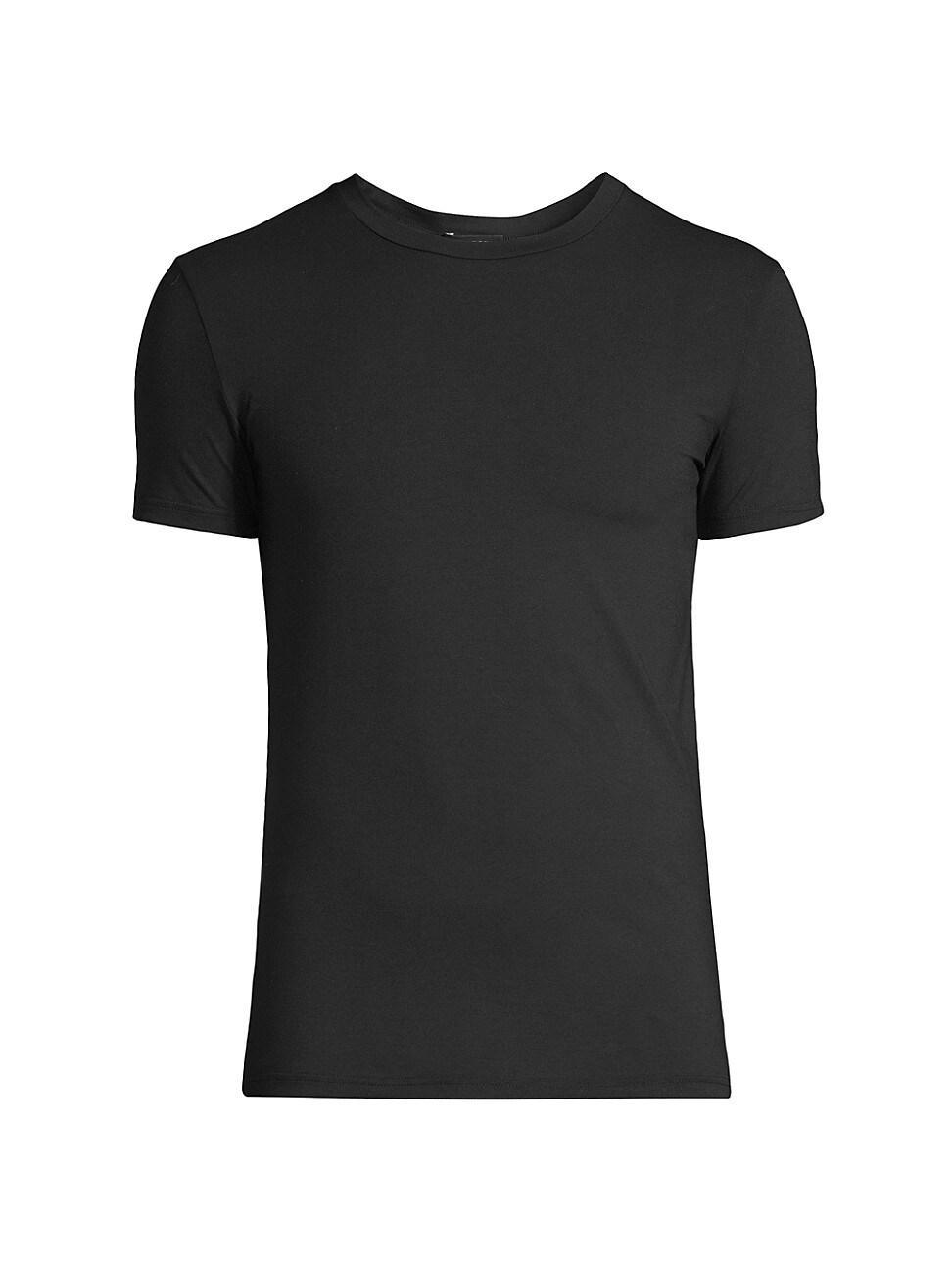 Mens Cotton Crewneck T-Shirt Product Image