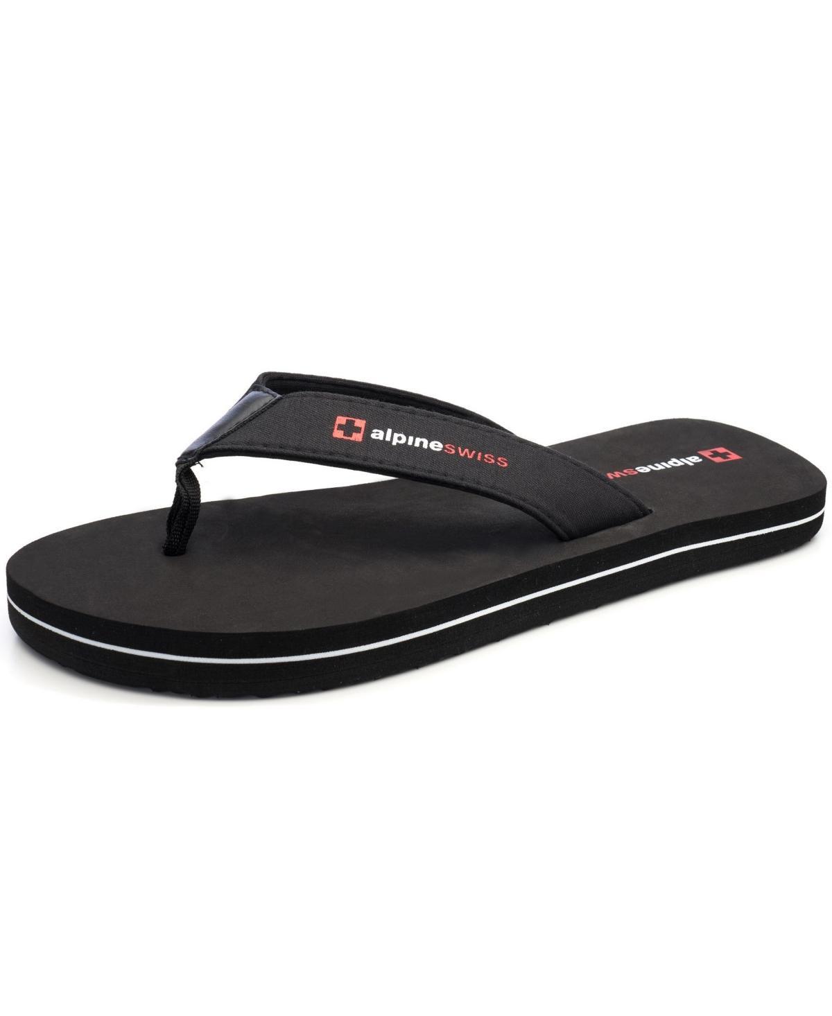 Alpine Swiss Mens Flip Flops Beach Sandals Eva Sole Lightweight Comfort Thongs Product Image