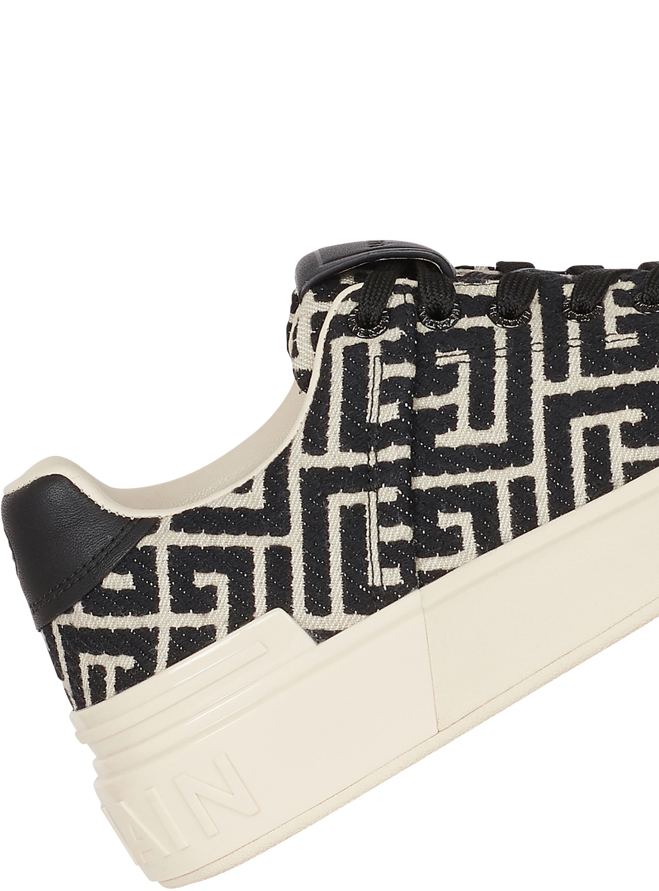 Monogram jacquard B-Court sneakers Product Image