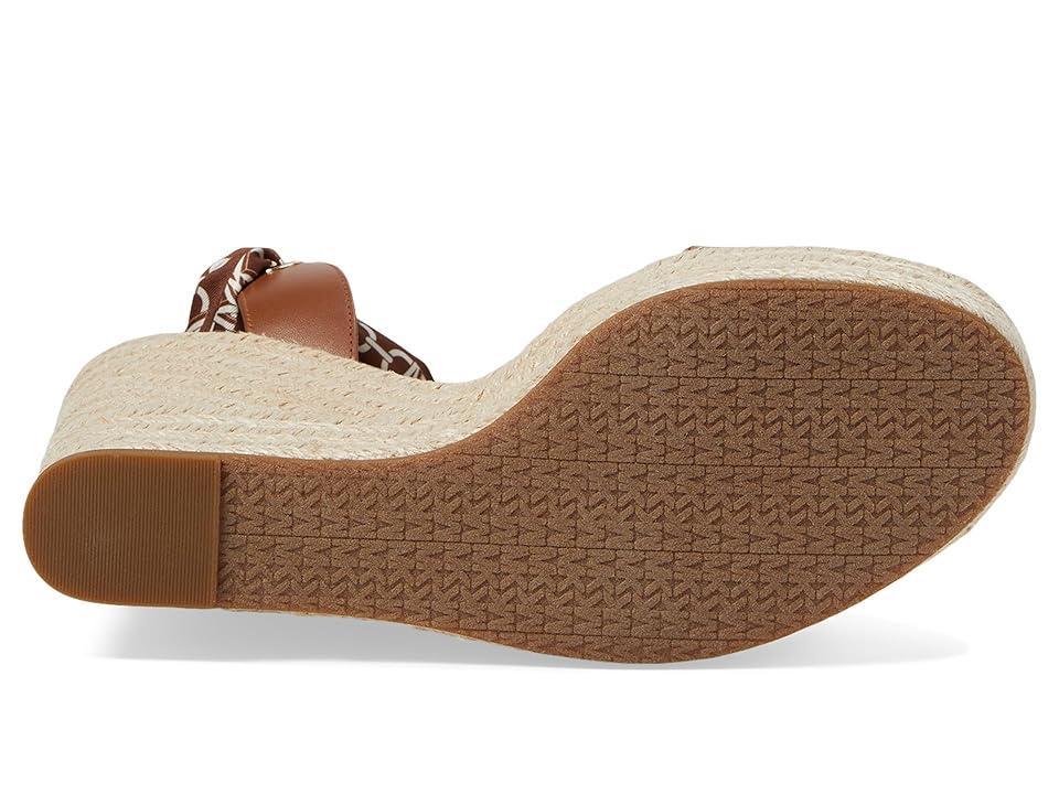 MICHAEL Michael Kors Esme Wedge Espadrille (Luggage) Women's Shoes Product Image