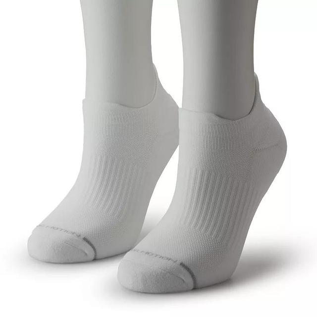 Womens Dr. Motion 2-pk. Front Tab Performance Ankle Socks Product Image