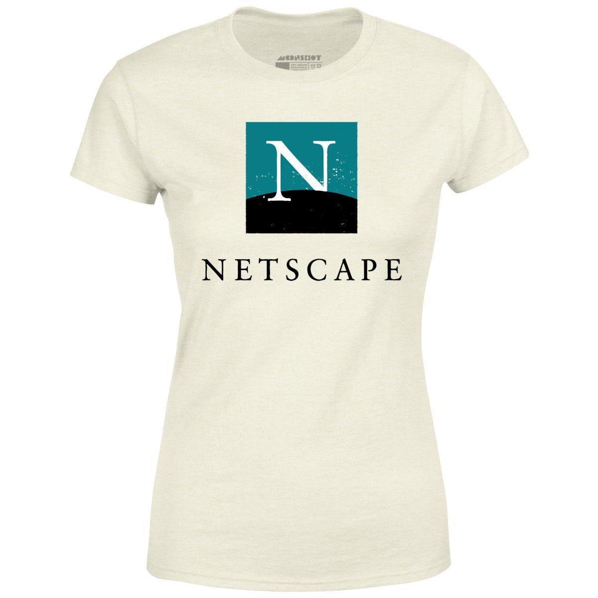 Netscape - Vintage Internet - Women's T-Shirt Female Product Image