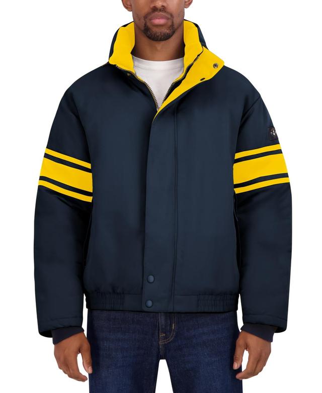 Nautica Mens Colorblocked Vintage Puffer Jacket Product Image