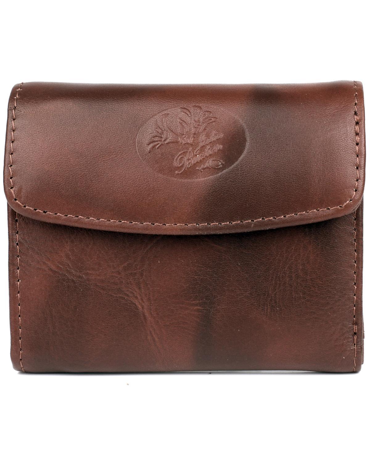 Julia Buxton Heiress Pik-Me-Up RFID-Blocking Leather Mini-Trifold Wallet Product Image