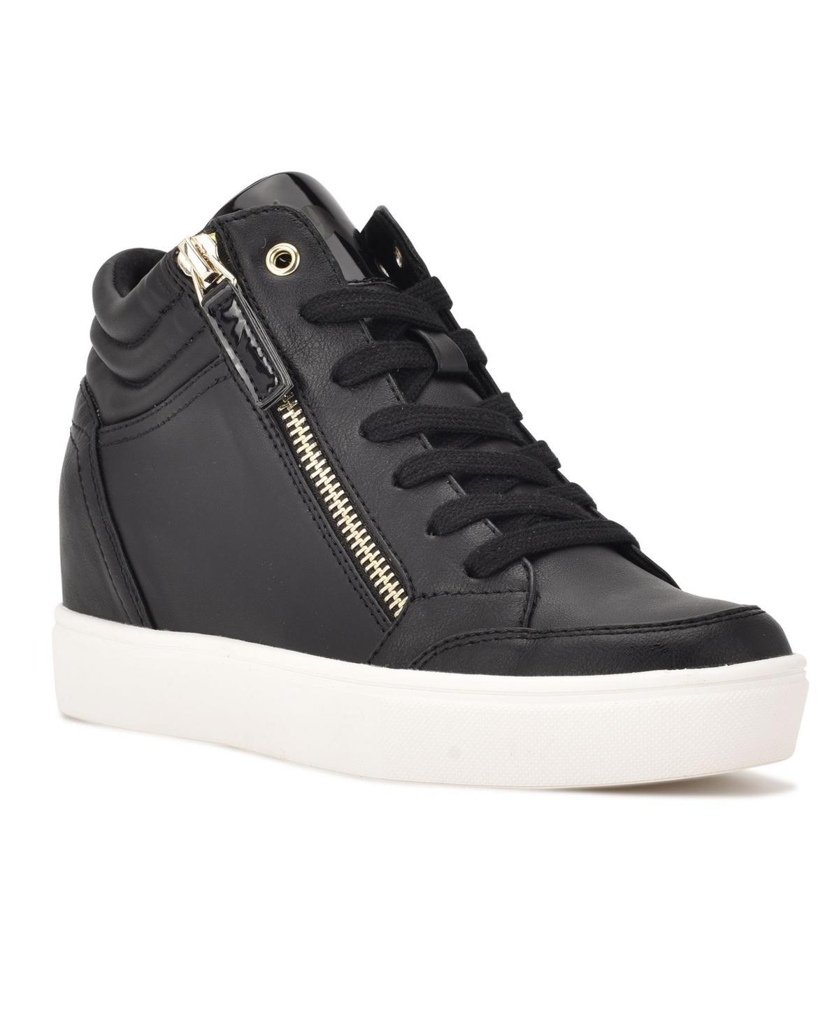 Nine West Tons Lace-Up Wedge Sneaker Product Image