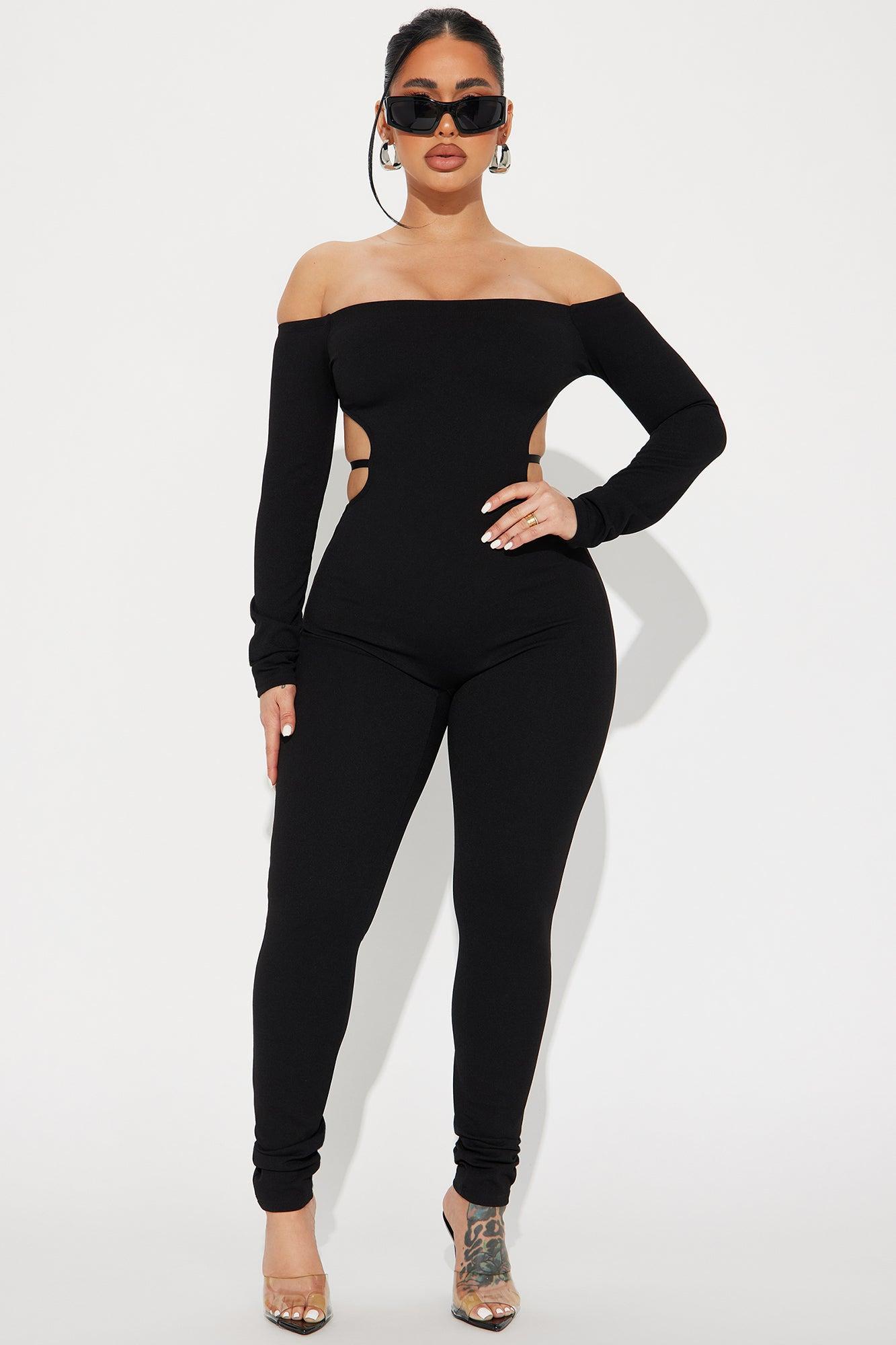 Built Like This Jumpsuit  - Black Product Image